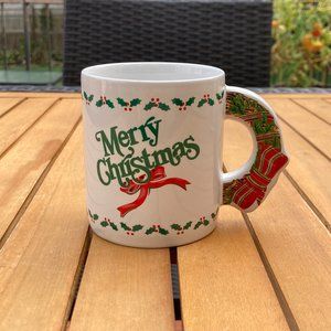 Vintage Love Mug Merry Christmas Coffee Mug